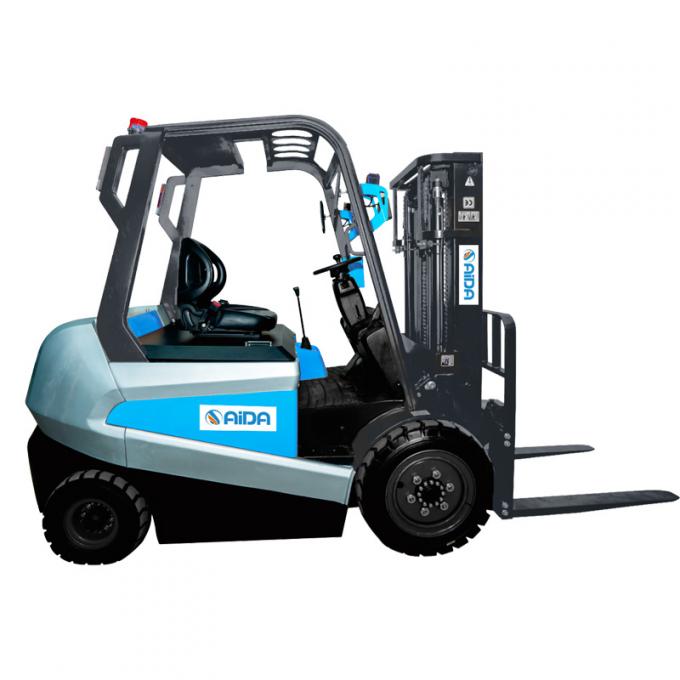 AC-besturing 2 ton elektrische vorkheftruck, 5m hefhoogte Li-ionbatterij vorkheftruck lithium elektrische vorkheftruck 0