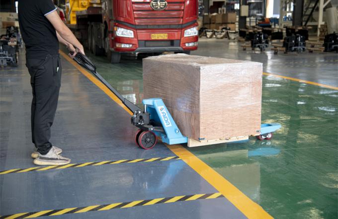 Handmatige pallettruck Jack 2000kg 550mm Vork Breedte pallet jack 3000kg 4