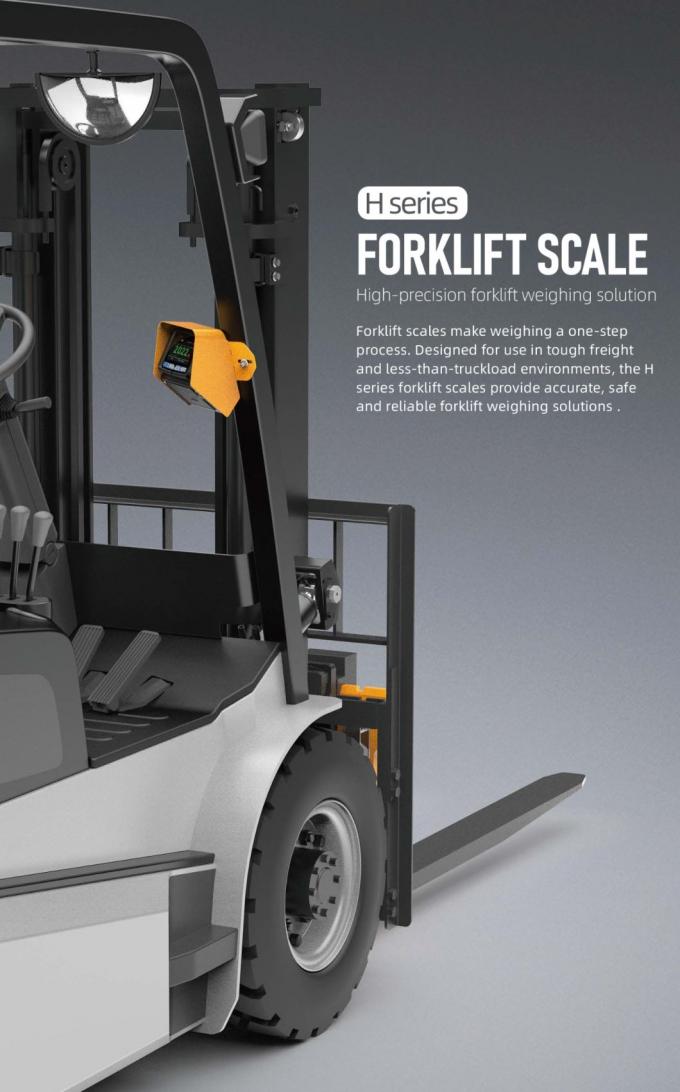 CE-goedgekeurde weegschaal voor vorktrucks, gewichtsindicator voor vorktrucks 24V vorktruck weegschaal 1