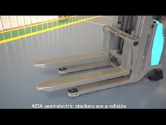 halfelektrische palletstapelers