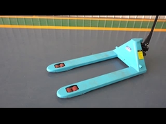 de hefboom van de handpallet